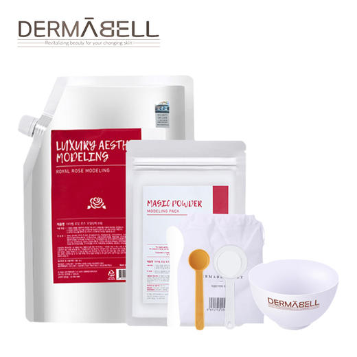 德玛贝尔 玫瑰水光软膜配原装碗勺 提亮肤色 商品图0