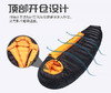 （9折清仓）-25℃极寒自制95鹅绒1.3kg充绒量木乃伊睡袋 商品缩略图4