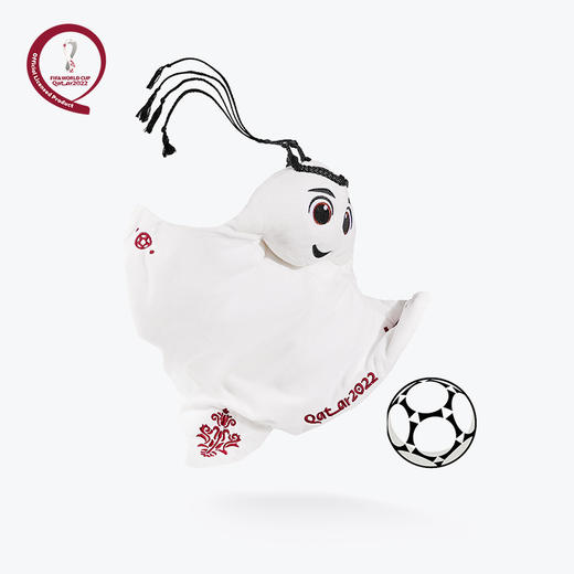 【官方正版】SFS正品2022卡塔尔世界杯官方授权 40cm毛绒吉祥物KF04322009 商品图1