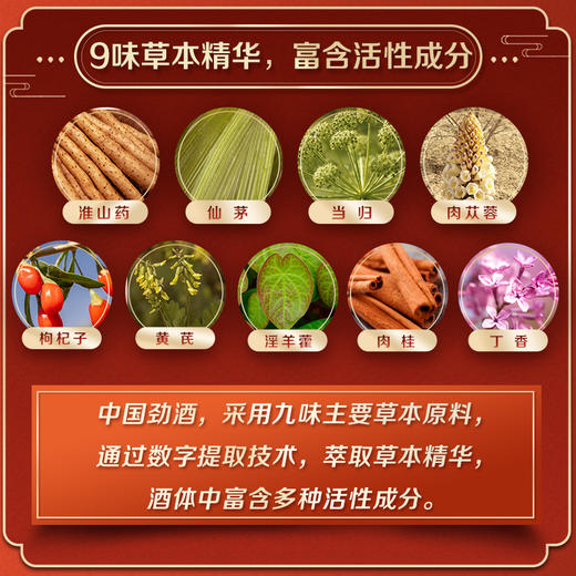 中国劲酒 35度 5L 保健酒 草本药材养生酒 大容量大瓶装家庭装 玻璃手提装 自饮礼赠佳品 商品图5