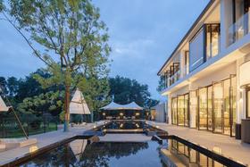 【蒲江明月村-140号院】单房预定，温泉私汤民宿，东南亚风，暖气、草坪、私房菜。myl