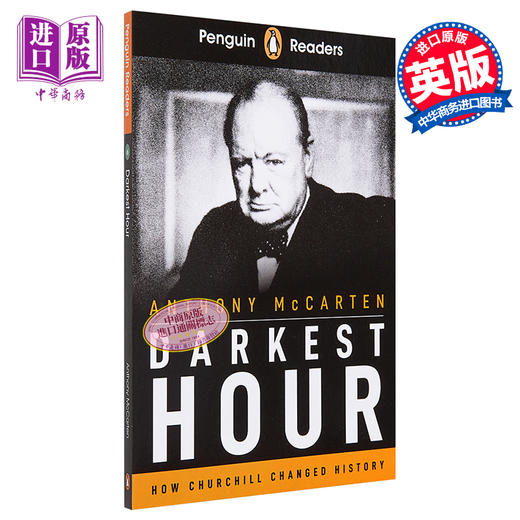 【中商原版】企鹅阅读第6级 至暗时刻 英文原版 Penguin Readers Level 6 Darkest Hour ELT Graded Reader Anthony McCarten 商品图0