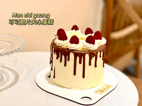 可可脆片夹心蛋糕