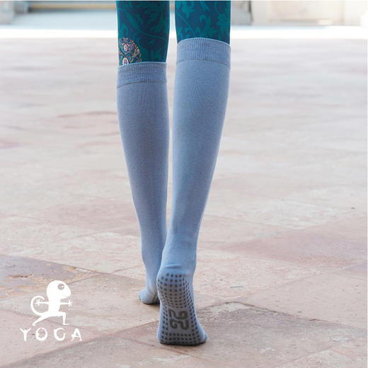 壁虎瑜伽【2209WZ195】防滑中筒瑜伽袜【5天发货】 商品图3