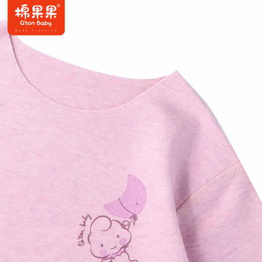 商场同款棉果果冬季女童暖绒棉套头套装2件套上衣下裤舒适柔软亲肤M421302422664 商品图6