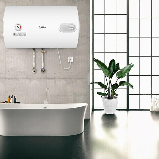 美的（Midea）80升 2000W速热 线下同款 安全防电墙 蓝钻内胆耐用 8年质保 电热水器F80-A20MD1（HI） 商品图1