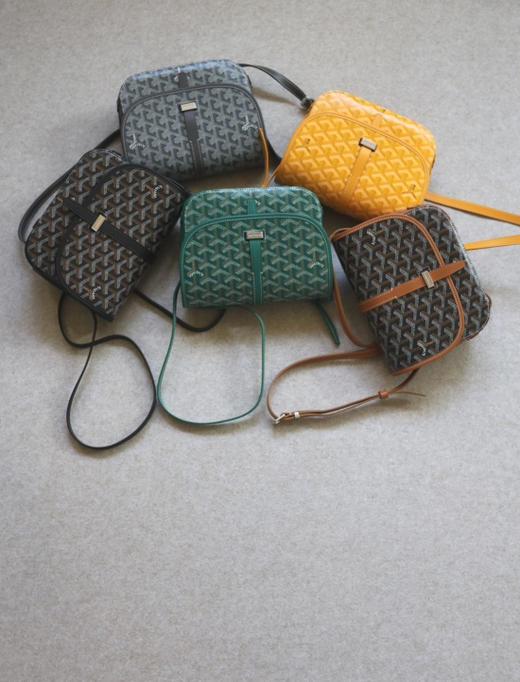 砰噌呛 有情况 哈！Goya 帆布+涂层 Belvedere 邮差 小号 斜跨包 5色入 商品图0