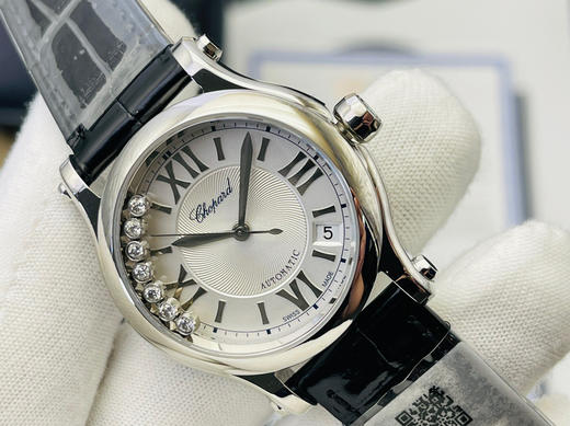 ZF萧bang快乐钻机械系列278559，腕表尺寸36mm，施华洛世奇美钻，自动机械机芯，透底，女士腕表，皮表带 商品图12