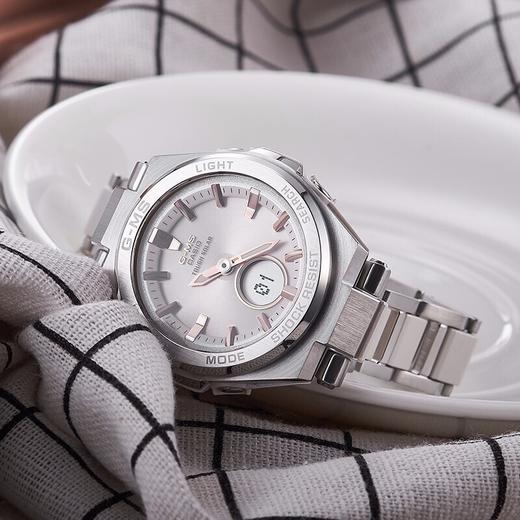 【时计廊】卡西欧(CASIO)女表 BABY-G太阳能动力双显防水多功能休闲时尚潮流女士手表 MSG-S200C-7APR 商品图1