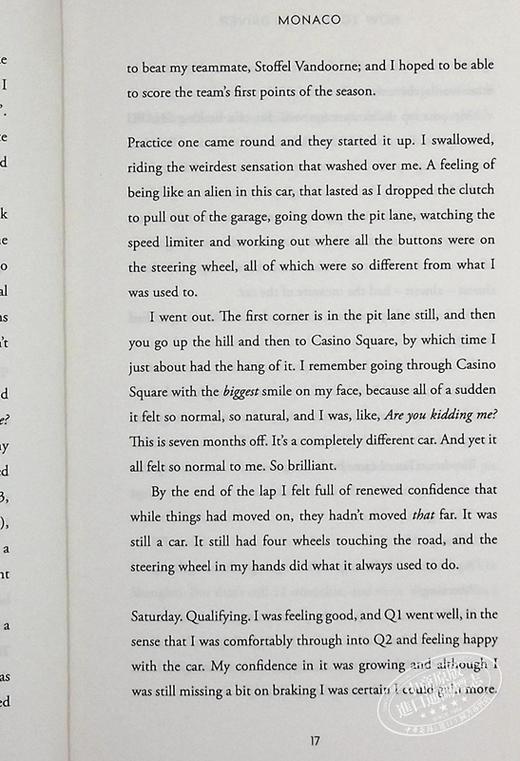 【中商原版】如何成为一名 F1 车手 简森 巴顿自传 英文原版 How To Be An F1 Driver Jenson Button 商品图6