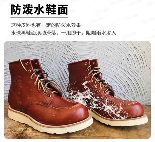 Alternative country牛皮工装靴固特异欧美复古机车短靴0101 商品图0