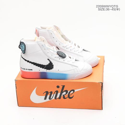 耐克开拓者皮面翻毛皮高帮男女板鞋联名合集 商品图1