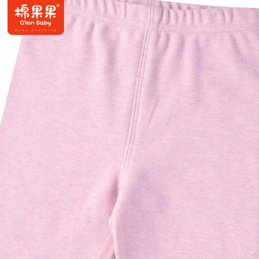 商场同款棉果果冬季女童暖绒棉套头套装2件套上衣下裤舒适柔软亲肤M421302422664 商品图3