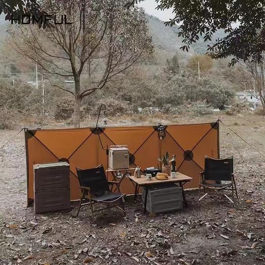 芊陌鸟户外-风幕 防风布露营挡风幕烧烤野营屏风（3.6*1.2米） 商品图2