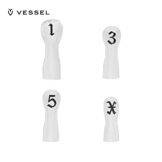 VESSEL 男女通用高尔夫球杆保护套 防泼水杆头套 135X 商品图1