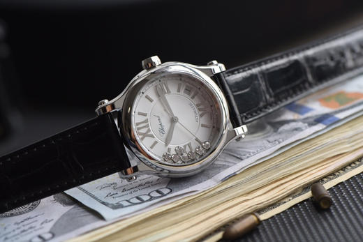 ZF萧bang快乐钻机械系列278559，腕表尺寸36mm，施华洛世奇美钻，自动机械机芯，透底，女士腕表，皮表带 商品图2