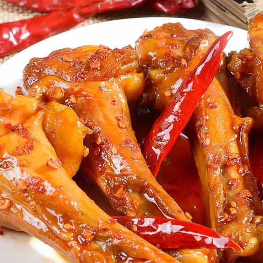 【秒杀】千百度虎皮凤爪32g+鸭翅根35g（香辣/五香混装）组合 商品图2