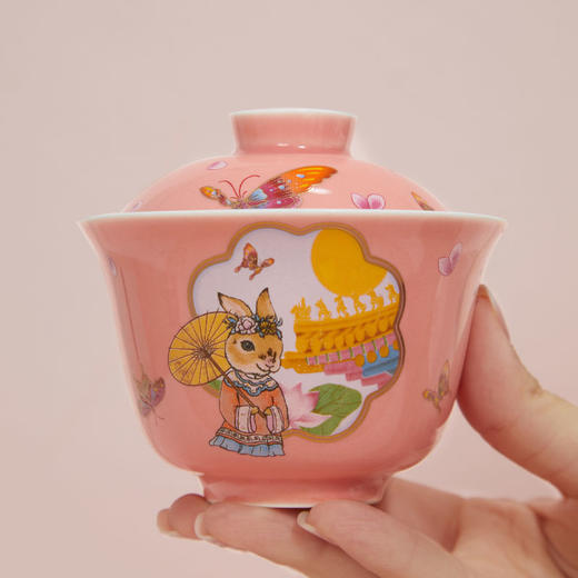 【采购专享】南山匠人·花间兔茶具套装  商品图3