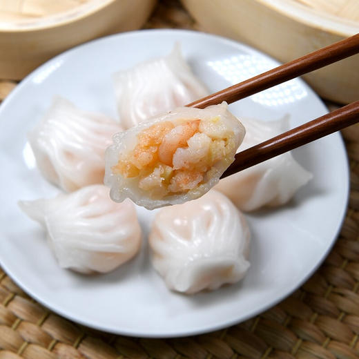 珍网 水晶虾饺160g 8只 早餐点心 广式早茶 蒸饺 饺子 火锅食材 粤菜 方便菜 商品图4
