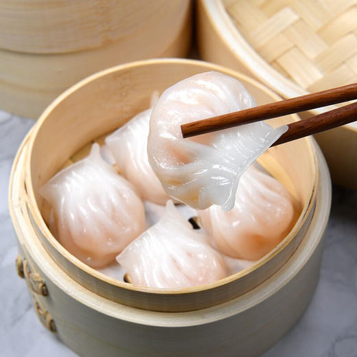 珍网 水晶虾饺160g 8只 早餐点心 广式早茶 蒸饺 饺子 火锅食材 粤菜 方便菜 商品图1