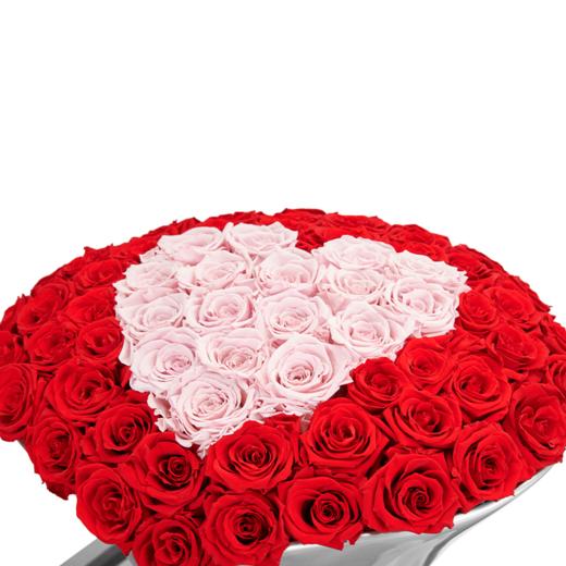 【告白神器】ROSEONLY诺誓  高端定制 永生玫瑰 玫瑰系列-稳稳 永生花手捧礼物 商品图5