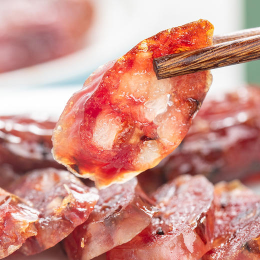 冬菇瑶柱肠 | 一口山珍与海味 融合老广味的创意美食 肉香馥郁 菇香满满 腊肠香肠肉肠腊味 商品图4