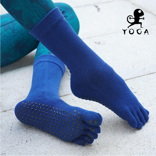 壁虎瑜伽【2209WZ207】防滑五趾瑜伽袜【5天发货】 商品图4