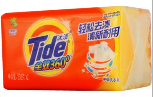 【亚欧超市】汰渍三重功效洗衣皂238g*2/组 商品图1