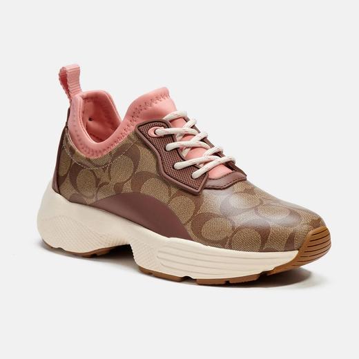 Coach新款C270皮质老花拼色 女士老爹鞋运动鞋￥999直邮到手✈️ 商品图6