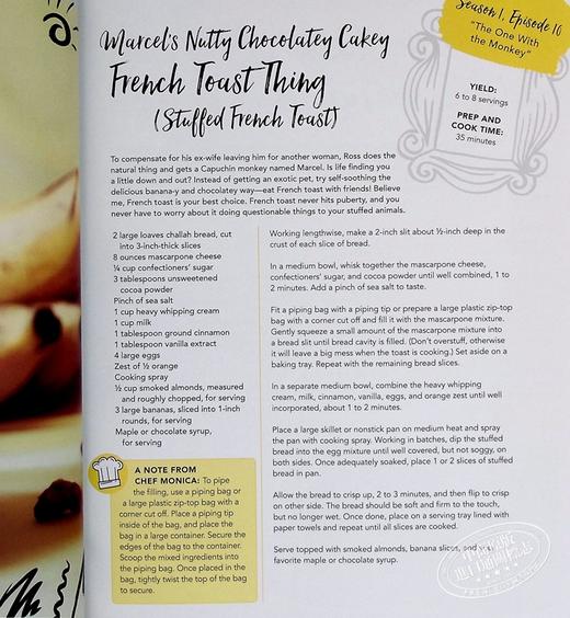 【中商原版】老友记官方食谱 英文原版 Friends The Official Cookbook  AMANDA YEE 饮食 商品图6