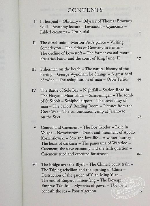 【中商原版】土星之环 The Rings of Saturn 英文原版 W G Sebald 商品图5
