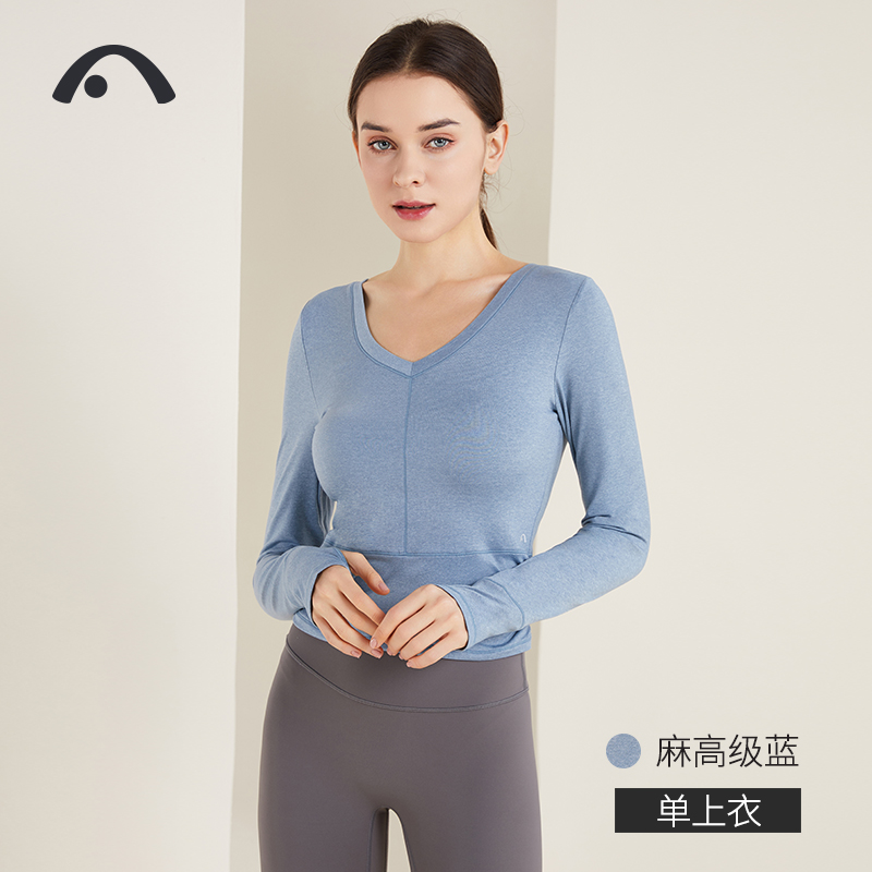 2022爱暇步秋冬新款瑜伽健身单上上衣A22177JDA