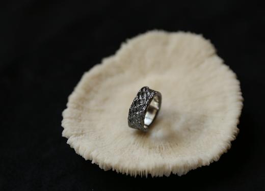 CHEZ BOQUE 覆盖系列原创手工925银戒指《我们织》 商品图5