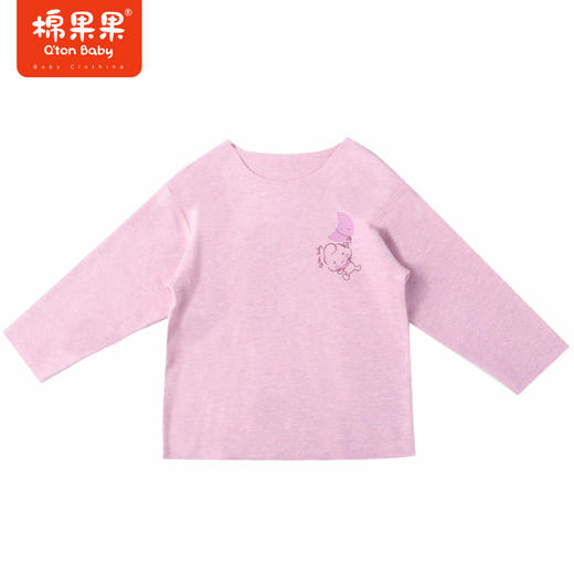 商场同款棉果果冬季女童暖绒棉套头套装2件套上衣下裤舒适柔软亲肤M421302422664 商品图1