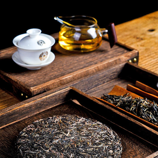 【圣兽—神龙】颠覆认知级神品云南普洱茶生茶普洱茶区巅峰拼配7饼357g茶饼，拍5提发6提 商品图2