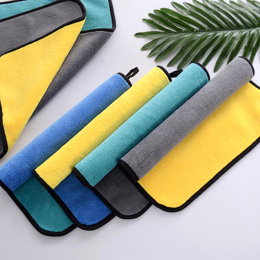 复合珊瑚绒擦车巾，双面加厚珊瑚绒设计，两秒瞬吸 商品图4