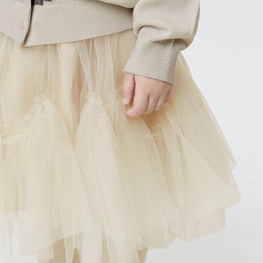 JNBY  21年秋款 女童网纱短款腰裙 1L8D00640 商品图3