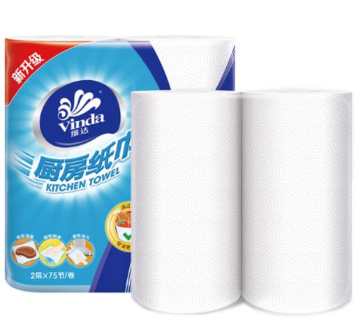 【亚欧超市】维达厨房纸巾1*2卷/包 商品图1