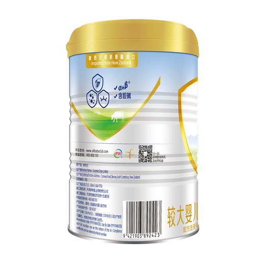 金领冠睿护较大婴儿配方奶粉(听装)1×12×405g 商品图1