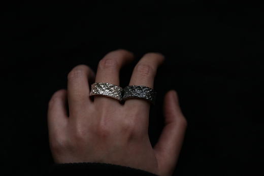 CHEZ BOQUE 覆盖系列原创手工925银戒指《我们织》 商品图3