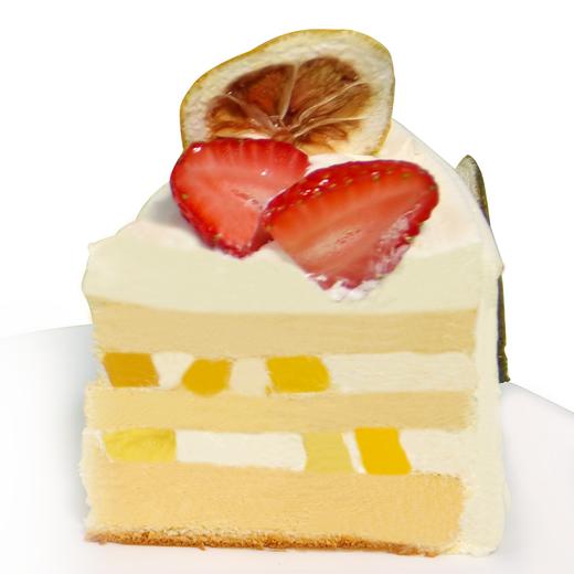 （6寸）柠檬戚风草莓 商品图1