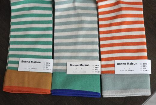 Bonne maison多色长筒袜 商品图2