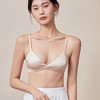 TG-TG02S154缎面桑蚕丝光面法式真丝三角杯舒适无钢圈内衣文胸可拆卸 商品缩略图0