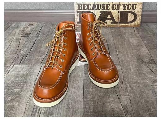 Alternative country牛皮工装靴固特异欧美复古机车短靴0101 商品图5