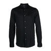 EMPORIO ARMANI 阿玛尼 男士logo刺绣长袖衬衫 黑色 6L1CB3 1JUVZ 0988 商品缩略图0