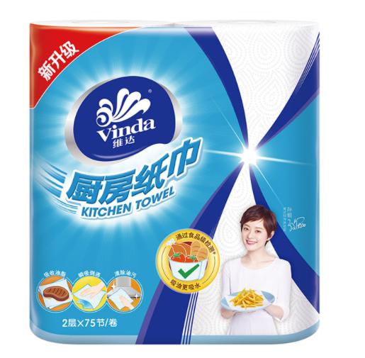 【亚欧超市】维达厨房纸巾1*2卷/包 商品图0