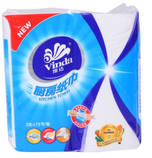 【亚欧超市】维达厨房纸巾1*2卷/包 商品图2