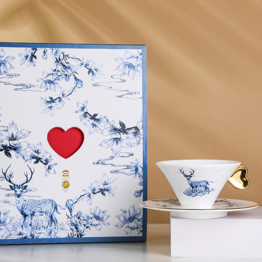 【采购专享】宫中有心意 爱心杯礼盒 商品图0