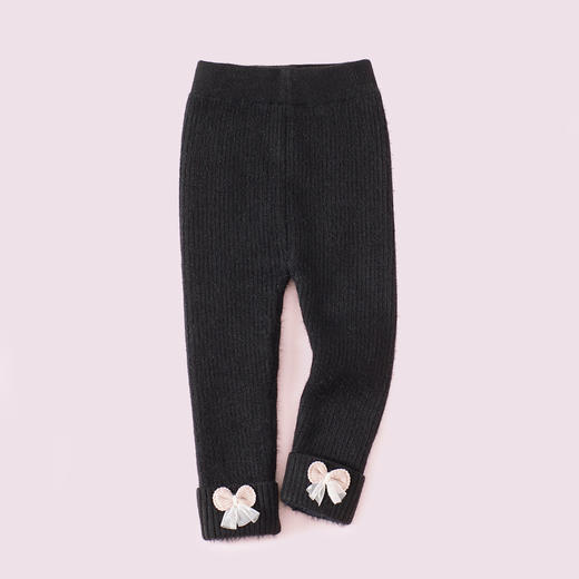 【宝宝加绒打底裤】儿童打底裤秋冬季女童加绒加厚裤子女宝宝保暖一体绒外穿小童棉裤 商品图1