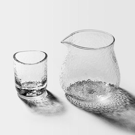 泰摩 日式锤目咖啡品杯 耐热玻璃锤纹分享壶 手冲套装公道杯茶杯 商品图5